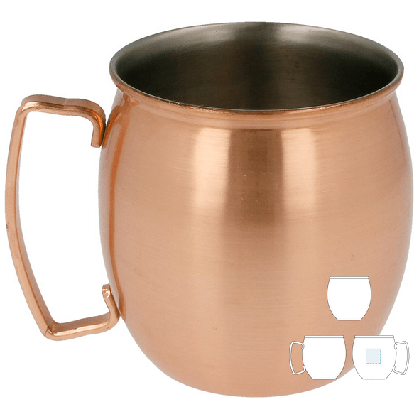 Pitcher "Moscow" Copper Inox